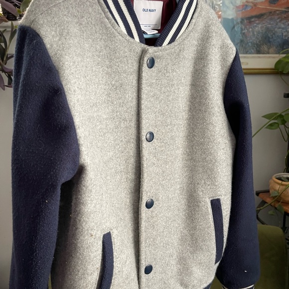 Old Navy Boys size L (10-12). Snap Front Bomber Jacket - Picture 3 of 6